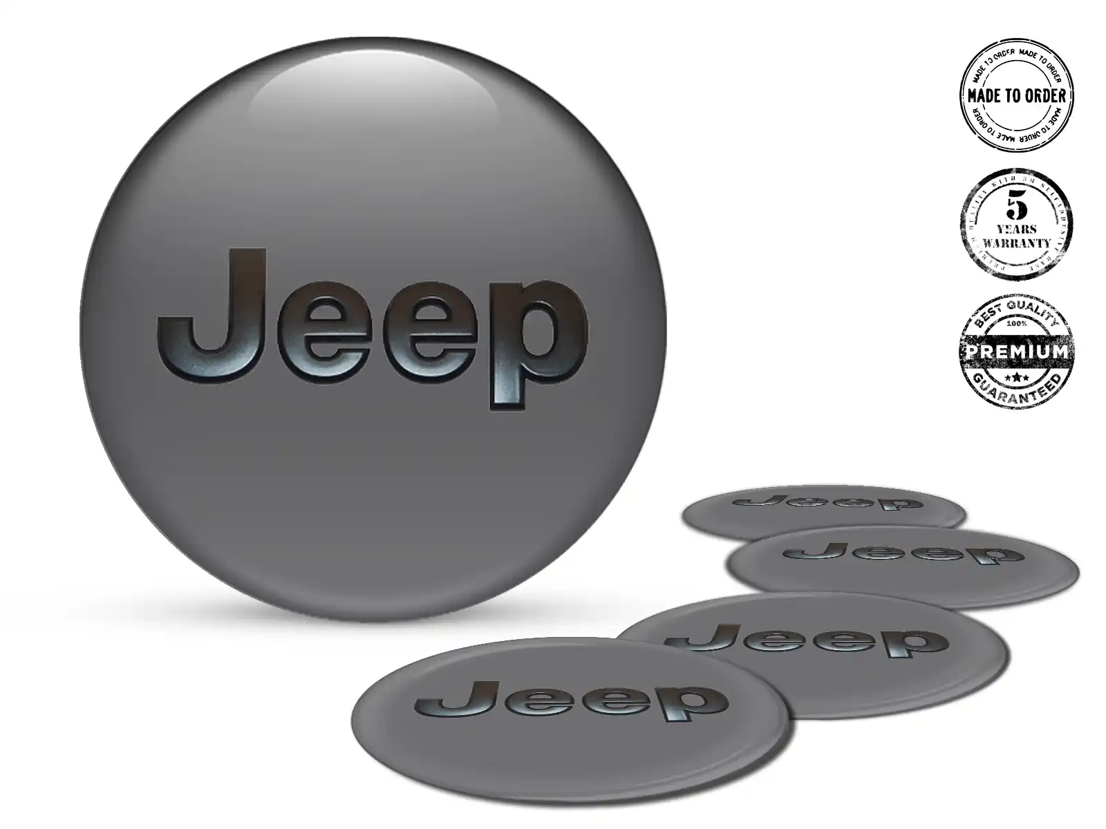 Jeep Ruota Adesivi Versione Etichette Cupola Silicone